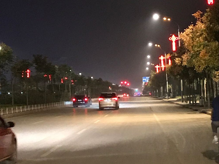 菏澤市鄆城縣水滸路、金河路照明改造